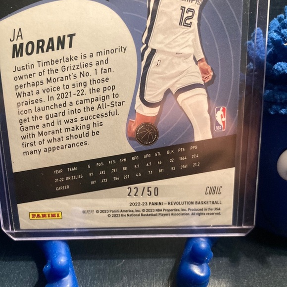 Revolution Basketball Card - Ja Morant - Picture 3 of 3